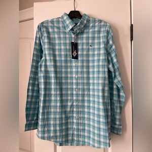 Boys Vineyard Vines button down NWT size 18 xl